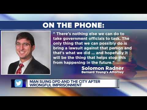 Man wrongly convicted of child molestation sues city of Detroit and former cop