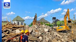 Collapsed Building In Port Harcourt: Residents Seek Alternative Shelter Following Evacuation Notice