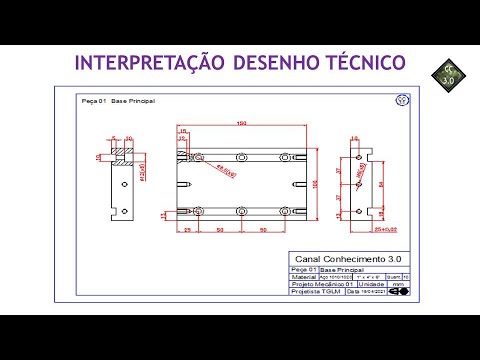 Leitura e Interpretação (Desenho Técnico Mecânico)