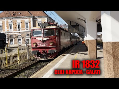 IR 1832 Cluj-Napoca - Galati pleaca din Cluj-Napoca