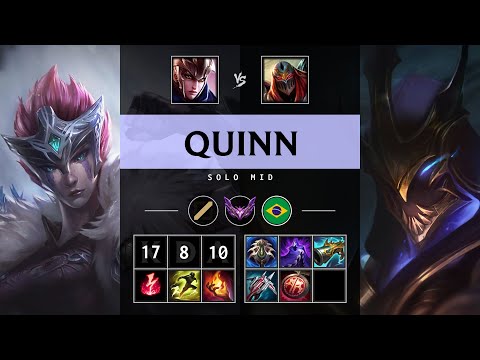 Quinn Mid vs Zed - BR Master Patch 25.10