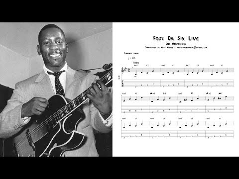 Wes Montgomery - Four On Six Live Transcription