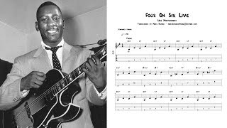 Wes Montgomery - Four On Six Live Transcription