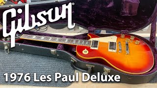 Video thumbnail for 1976 Gibson Les Paul Deluxe by ZIMM'S GUITARS