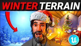 Creating WINTER WONDERLANDS in Fortnite Creative/UEFN! (Full Tutorial)
