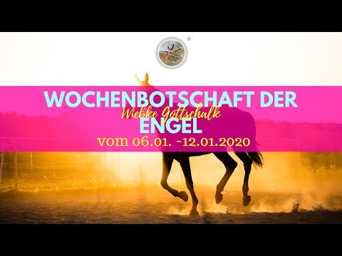 Wochenbotschaft der Engel vom 06. - 12.01.2020 ✨incl. Energiearbeit