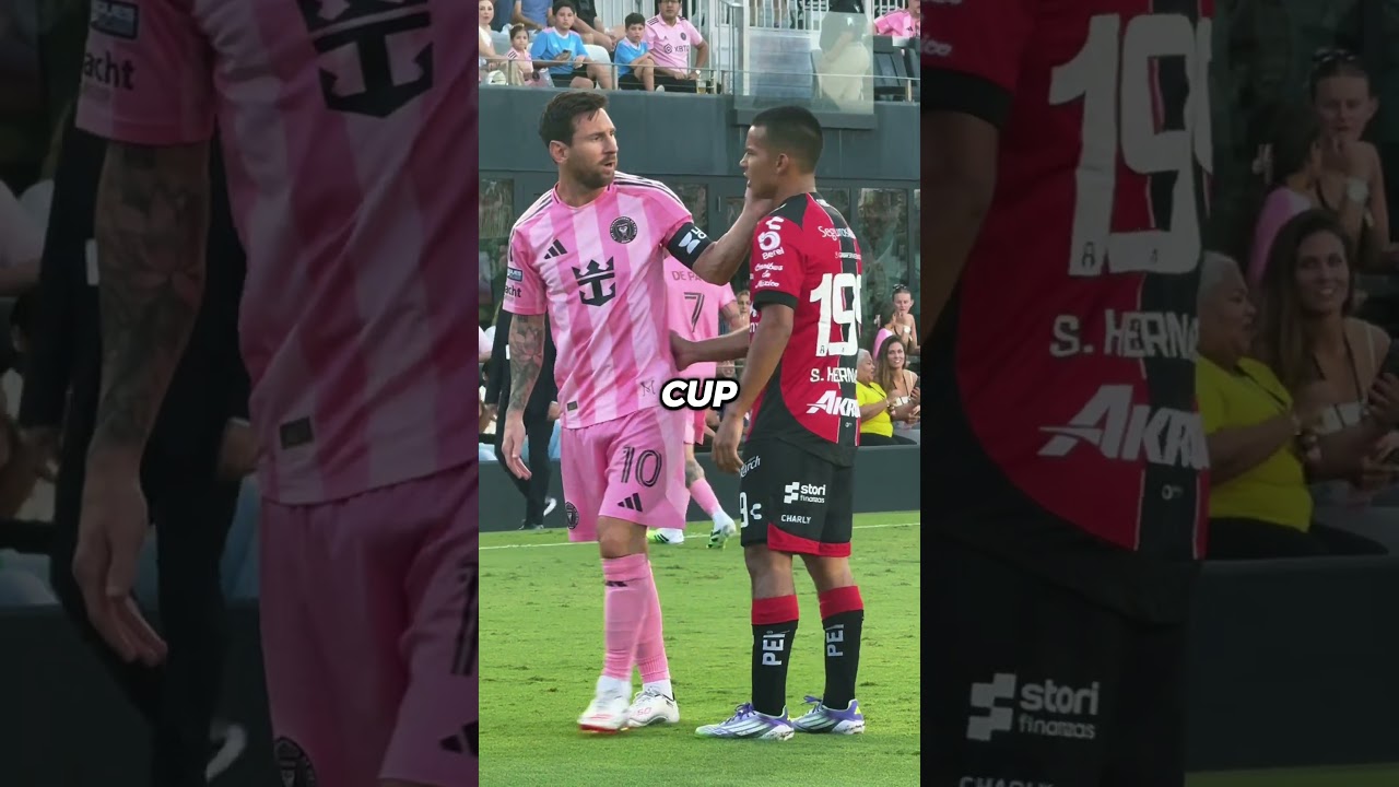 Messi’s bodyguard has been banned for the second time and is now out of a job. 😳😰