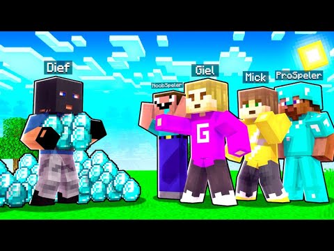 KLEURSTAD vs DIEF FILM! (Minecraft Survival)