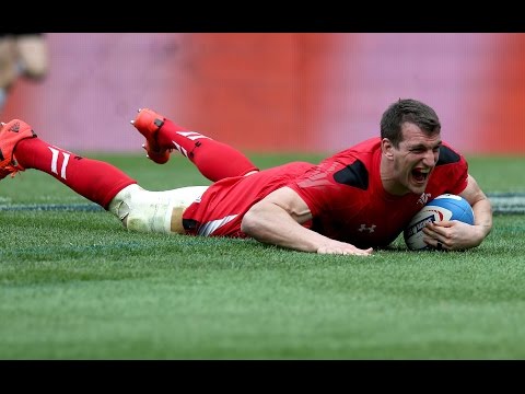 Speedy Sam Warburton scores super try, Italy v Wales, 21st March 2015