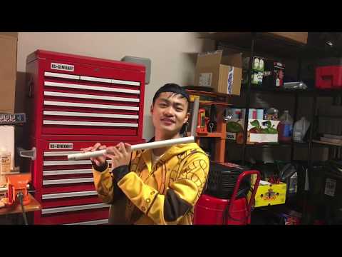 How To Easily Make a PVC Flute [Detailed Instructions and Measurements in Description]