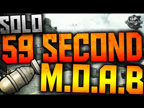 MW3: SOLO 59 SECOND MOAB!