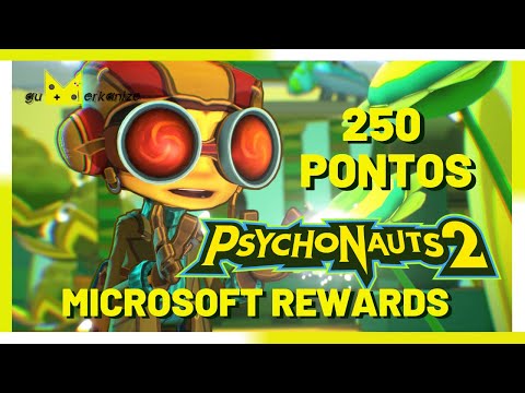 Cartão Psychonauts 2 - 250 Pontos no Microsoft Rewards