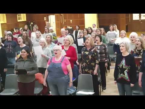 Guildford, Godalming and Farnham Rock Choirs sing 'A Thousand Years'