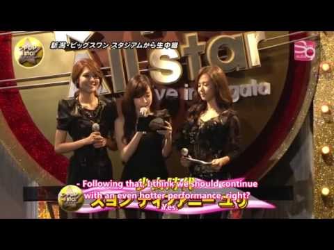 [ENG] 110820 MC Tiffany, Yuri & Sooyoung Cut -  K-POP All Star Live in Niigata