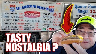 All American Drive In Cheeseburger | Classic Burger Joint | Massapequa, New York