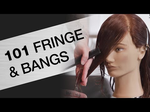 How to Cut Bangs | Fringe 101 Haircutting Tutorial | Kenra Professional