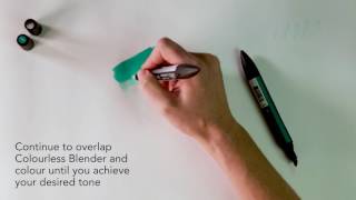 How to blend and create lighter tones with Promarkers & BrushMarkers