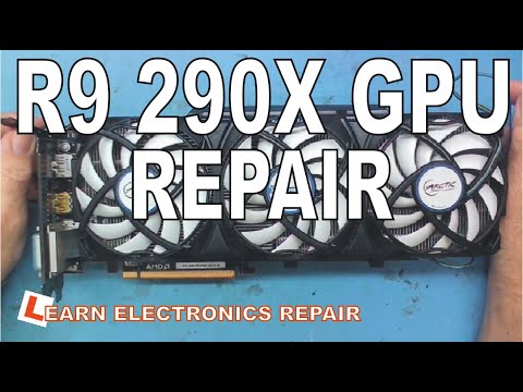 Learn Eelectronics Repair 2 Geforce GTX 280 GPU Graphics Card Repair Part 1