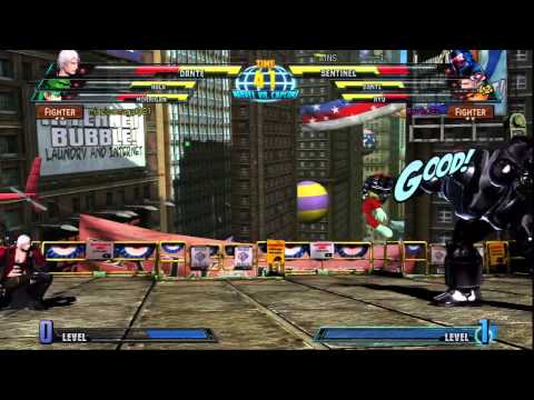 Marvel vs Capcom 3 Revin122 (Dante, Ryu, Sentinel) vs mircioamaraal321 (Hulk, Morrigan, Dante)