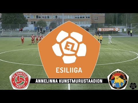 31. voor 2018: Tartu FC Santos - Rakvere JK Tarvas 2:0 (1:0)