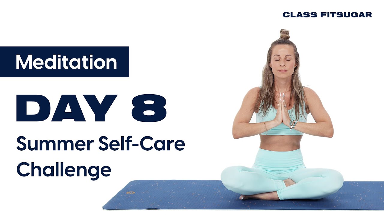 5-Minute Breathwork Exercise to Calm Your Anxiety | Day 8 | POPSUGAR Fitness