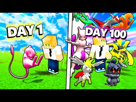 We Spent 100 Days In Pixelmon Catching Every Legendary Pokemon