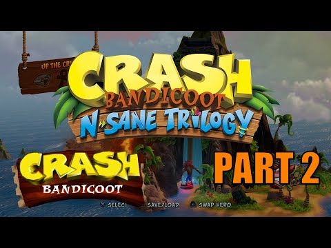 Crash Bandicoot - N. Sane Trilogy 100% Walkthrough Part 2 - No Commentary