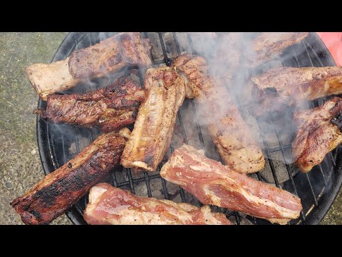 Grilling and Eating Juicy Pork in Bhutanese style ||BHUTAN||