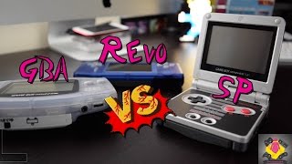 Game Boy Advance VS Game Boy Advance SP VS Revo K101 Plus | TheGebs24