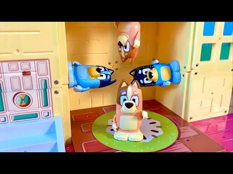 New Bluey Tile Town Magnetic Playset - Fun & Playful Video for Kids