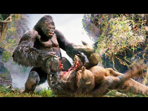 Kong vs. T-Rex | King Kong | Clip en Español