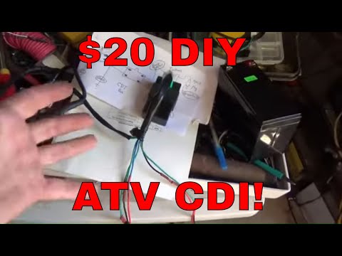 $20 Portable ATV CDI Kit, Everything Come in One Box, Easy Build!