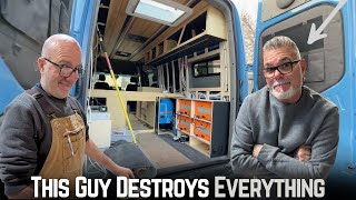Ok I Admit It...THE BUILDER WAS RIGHT. Dream Sprinter Van Build