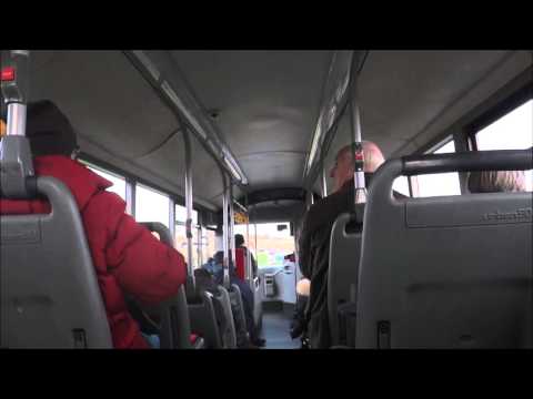 TM Travel MAN 12.240 Plaxton Centro 1198 YN08 JWC (Kickdown and Thrash)