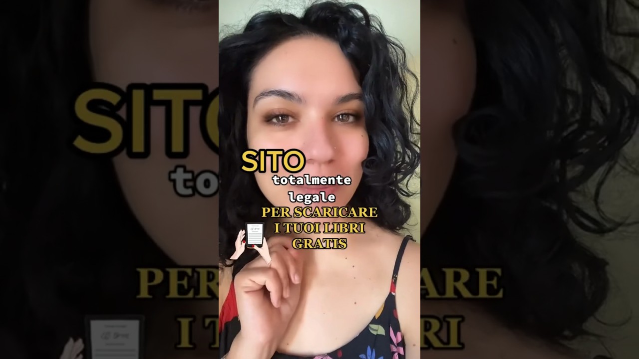 SITO LEGALE per i tuoi EBOOK e AUDIOLIBRI GRATIS 👀 🎧 #ebook #audiolibro #booktube