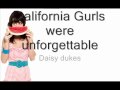 California Gurls By Katy Perry Snoop Dogg Full Song W Lyrics