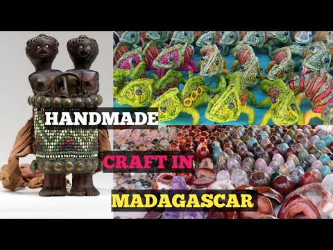 Arts,Crafts And Precious Stones In Madagascar.