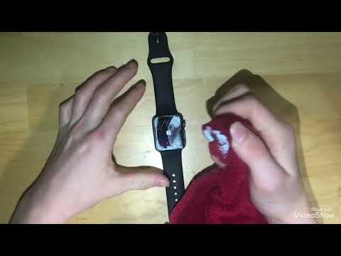 Easy way to get rid of scratches on Apple watches
