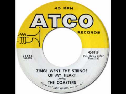 ZING! WENT THE STRINGS OF MY HEART - The Coasters [Atco 6116] 1958