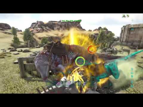 Ark Survival | official Server PS4  | Defense aginst bia