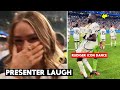 Laura Woods Burst into Giggles After Hilarious Moment with Rio Ferdinand and Antonio Rudiger
