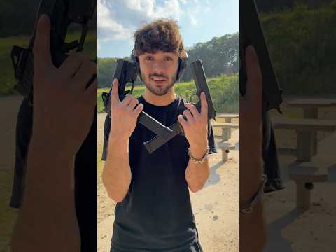 Glock VS 1911 - which one wins? #glock #pistol #1911 #gunrange