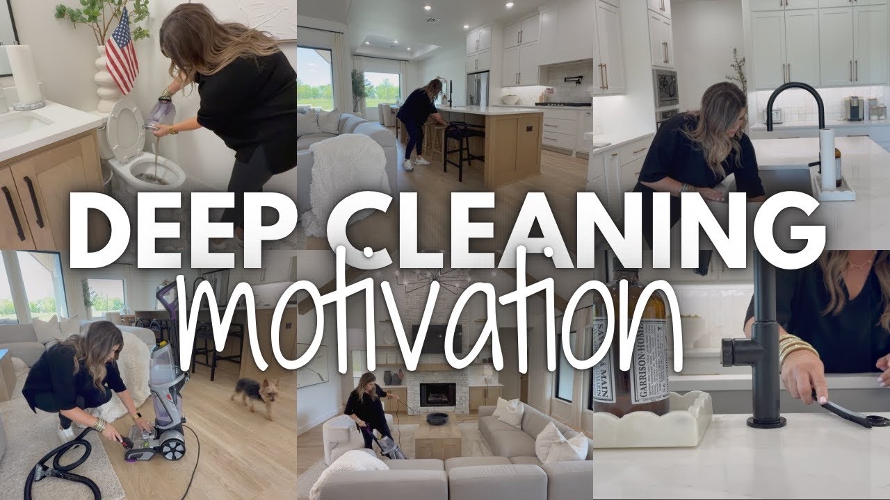 DEEP CLEANING MOTIVATION TIPS AND TRICKS | SUMMER DEEP CLEANING 2025 | HOW TO DEEP CLEAN YOUR HOME