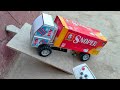 How To Make Matchbox Lorry Truck At Home DIY Matchbox Toy Truck Using Dc Motor Mini Truck