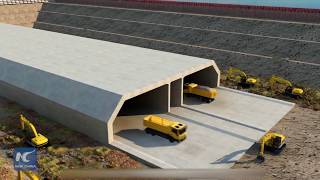 China&#39;s longest underwater highway under construction
