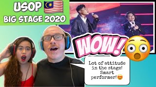 Download lagu Usop - Minggu 3 Big Stage 2020 (Markah dan Komen Juri) | REACTION!🇲🇾 mp3