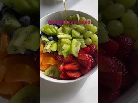 Fruit salad for weight loss | Benefits of fruits in weight loss #fruitsalad #weightlosstips