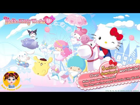 Hello Kitty World 2 - Sanrio Kawaii Theme Park Game - YouTube