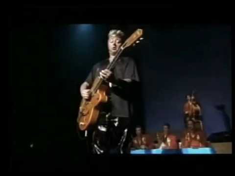 -Brian Setzer Orchestra plays Paul Gilbert !!! (Amazing Rare Footage!!!)