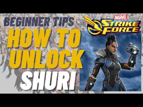 Unlock SHURI in Marvel Strike Force | MSF Beginner Tips